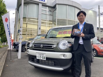 新入社員の挨拶とハイブリット大試乗会のご案内★